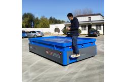 China Hydraulic Steering 40 Tons Steel Heavy Load Transport Carts Battery Powered supplier