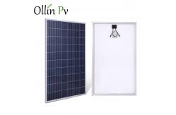 China Powerful 250 Watt Polycrystalline Solar Panel With Plastic Frame Dark Blue supplier