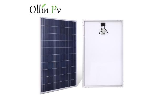 Powerful 250 Watt Polycrystalline Solar Panel With Plastic Frame Dark Blue