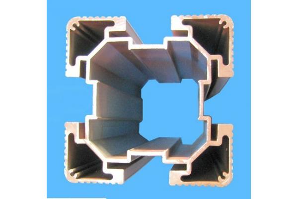 6005 Silvery Anodized Industrial Aluminium Profile , Milling Aluminum Dovetail Extrusion