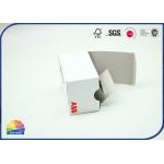 White Custom Printed Paper Foldable Gift Box Design Special Cosmetics Product