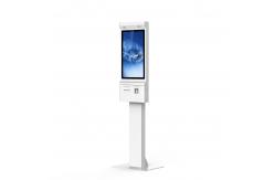 China 32 Inch Fast Food Self Service Kiosk Touch Screen With 80mm Thermal Printer supplier