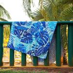 Luxury Designer Extra Large Sand Free Eco-friendly Bamboo Cotton Beach Towels Oversized Beach Blanket for sale