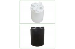 China Plastic Acid Alkaline Resistant Chemical Mixing Tank With Agitator 0.75kw 200L supplier