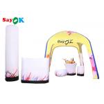 Air Tent Camping Customized Yellow Inflatable Air Tent Pop Up Gazebo Canopy Tent for sale