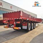 Cargo Transportation 3 Axles 50T 1500mm Sideboard Trailer for sale
