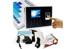 China RFID Card Fingerprint Time Attendance Terminal With Thermal Printer supplier