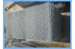 China Double Twisted Gabion Wire Mesh Panels Heavy Zinc Coating Erosion Control supplier