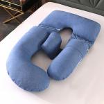 Full Body Motherhood Maternity Pregnancy Pillow With Removable Cover for sale