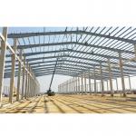 Portal Frame Warehouse Steel Structure Construction Prefabricated Pole Barn for sale