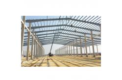 China Portal Frame Warehouse Steel Structure Construction Prefabricated Pole Barn supplier