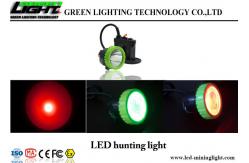 China 50000lux High Brightness LED Miners Cap Lamp Waterproof IP67 For Night Hunting supplier