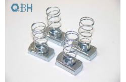 China SS 304 M6 To M16 HDG Strut Channel Nuts With Springs supplier