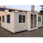 Expandable Prefab Steel Container Homes Foldable 20ft 40ft