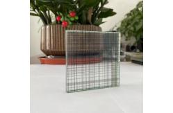 China Customized Speciality Glass Mesh Laminated Wired Glass supplier