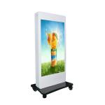 Floor Standing Outdoor 2000nits LCD Advertising Kiosk 1920x1080 for sale