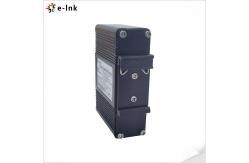 China Aluminum Case POE Fiber Media Converter 15.4W  1 Port 1000X To 2 Port 10/100/1000B supplier