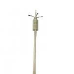 20m Telecom Monopole Iron Tower For Telecommunication for sale