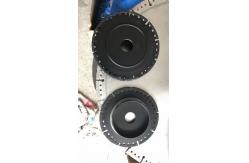 China Vacuum Brazed Diamond Cutting & Bevelling Concrete Blade For Plastic Cast Iron Clay supplier