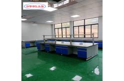 China As Drawing Chemistry Lab Workbench with Number of Compartments supplier