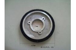 China Brush Wheel Stenter Machine Parts Monforts Krantz Famatex With Bristle Hair supplier