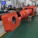 Hydraulic Cylinder For Flat Gate Of Dam With Oil Pipeline And Manifold