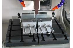 China Large Vertical Metallographic Sample Cutting Machine 350 * 2.5 * 32mm Grinding supplier