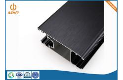 China Alloy 6063 Custom Aluminum Extrusion Profiles High Precision Brushed supplier