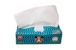 China White 2 Ply C Fold Hand Towels Multiscene Eco Friendly Practical supplier