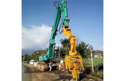 China OEM Excavator Pile Driving Boom Arm vibratory pile hammer Attachment supplier