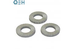 China Stamping Lock Washers Dacromet Surface For Nuts DIN 25201 supplier
