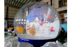 China Customized Inflatable Advertising Christmas Ball Christmas Decorations Bouncy House supplier