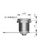 ISO Silver Cabinet Box Lock Electrical Cabinet Latch For ToolBox