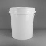 Empty Clear 5 Gallon Plastic Buckets Leak Proof  With Custom Logo for sale