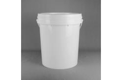 China Empty Clear 5 Gallon Plastic Buckets Leak Proof  With Custom Logo supplier