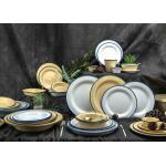 18Pc Enamel Ceramic Dinnerware Sets for sale