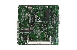 China Nano ITX Industrial Embedded Motherboard 12x12cm J1900 Fanless Mini Computer Mainboard supplier