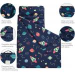 Rectangular Preschool Sleeping Mats Foldable With Removable Pillow