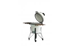 China Bubble White Glaze Charcoal Kamado Grill 21.5 Inch 57*65cm supplier