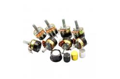 China ROHS B500k Potentiometer With Switch 200V AC Electric Guitar supplier