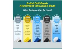 China 6pcs Drill Scrubber Brush Set With 6in Extended Long Attachment supplier