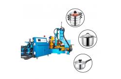 China Automatic  Trimming and Beading Machine for Utensil Cookware edge trimming machine supplier