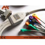 Philips Ecg Lead Cable 9293-033-50 Ecg Machine Cable  AHA Snap for sale