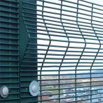 3mm Galvanized Clear View Steel Fencing Anti Climb Prison Security Fence for sale