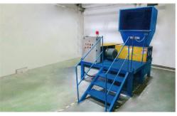 China Double Shafts Thick Waste Paper Processing Machinery For Crushing Books supplier