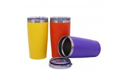 China Factory Insulated Stainless Steel 20 Oz Travel Drink Cup Coffee Glass Small Water Bottle supplier