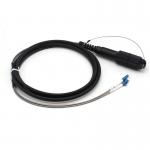 Communication Armored Fiber Optic Patch Cord Single Mode FTTH Drop Cable SC/UPC To FC/UPC Connector for sale