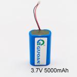 Customize Portable 7.4V 18650 Battery Pack Lithium Ion Rechargeable for sale