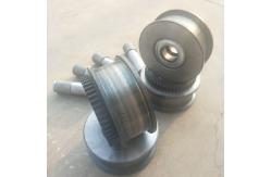 China Large Crane Parts Cast Crane Wheels And Forged Wheel Of High Quality supplier