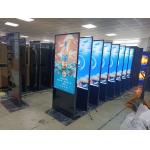 4K Android Full Screen Floor Standing Digital Signage Kiosk For Shopping Mall for sale
